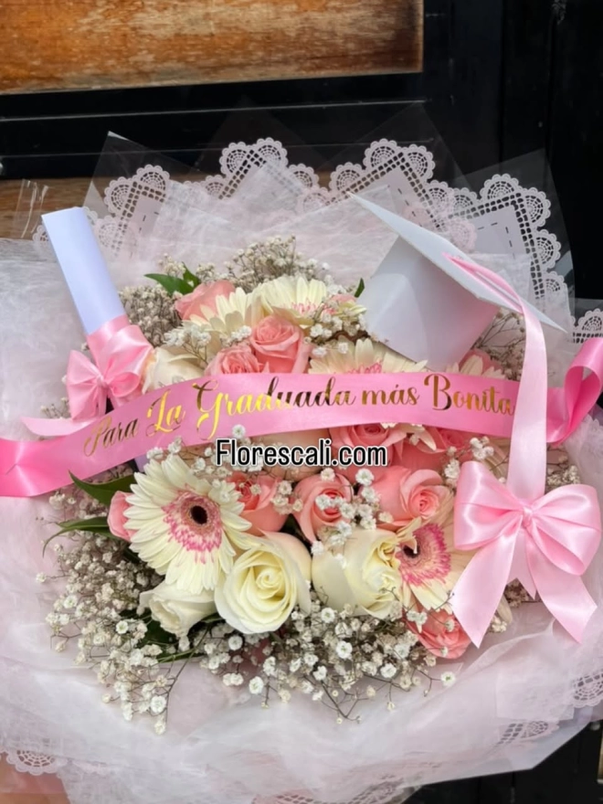 Bouquet de graduacion especial en cali