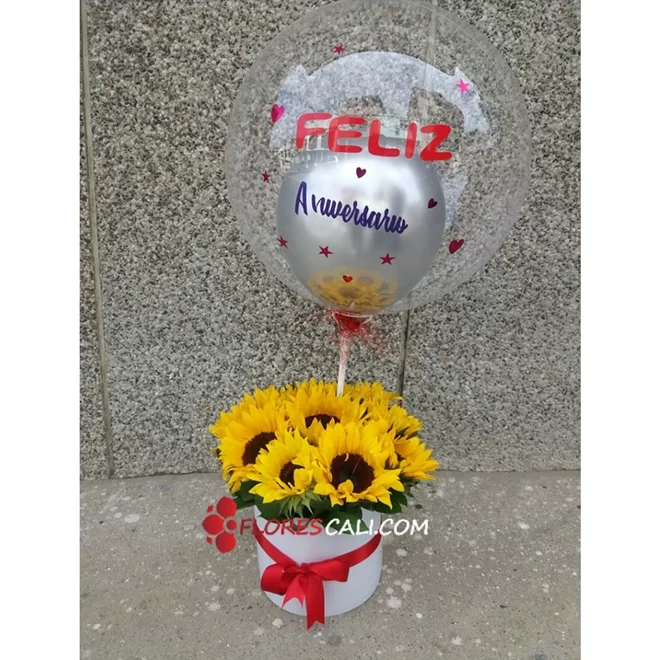 Cilindro girasoles en cali