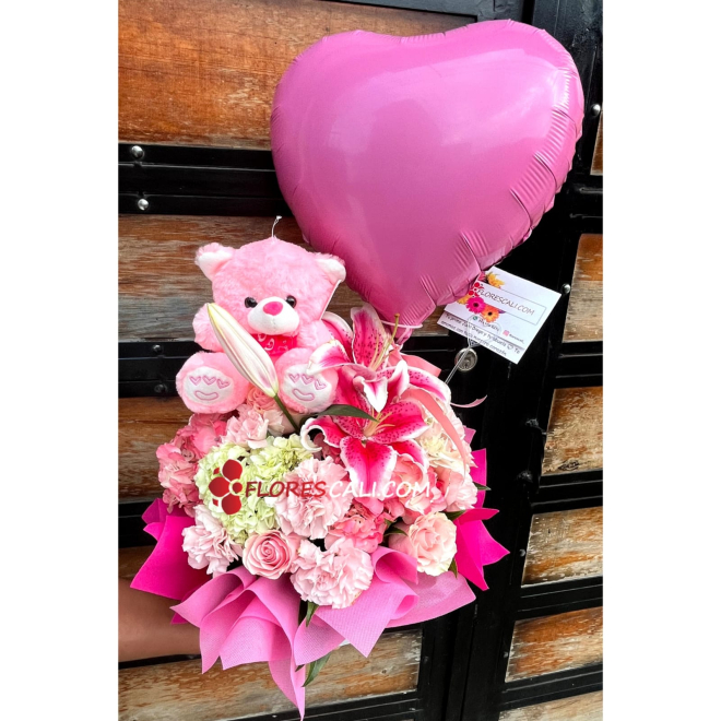 Arreglo ternura para regalar cali