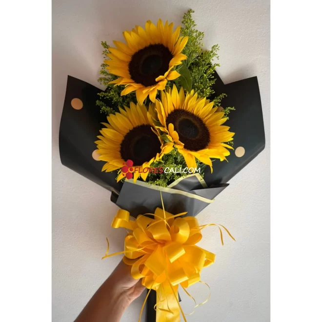 Bouquet de girasoles floristerias en cali dia de la madre
