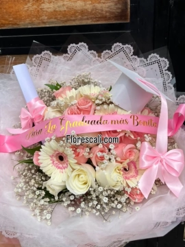Bouquet de graduacion especial en cali