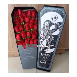 Caja especial de flores cali
