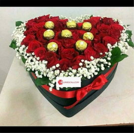 Corazon rosas de amor dia de la madre en cali