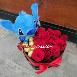 Corazon stich rojo dia de la madre cali 